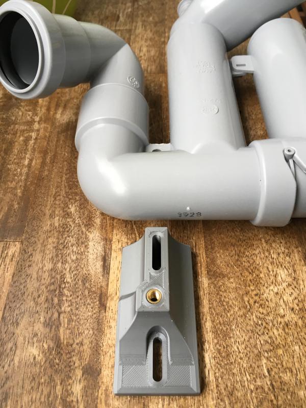 IKEA LILLVIKEN Siphon Wandbefestigung / Wall Mount Bracket