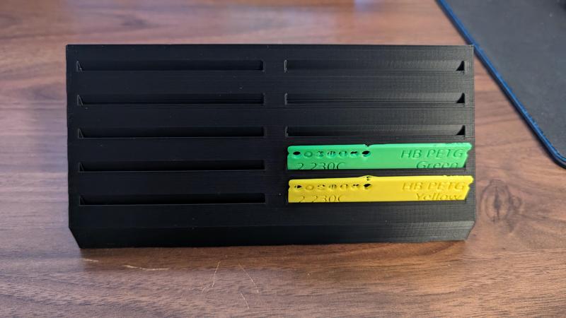 Filament Swatch Shelf