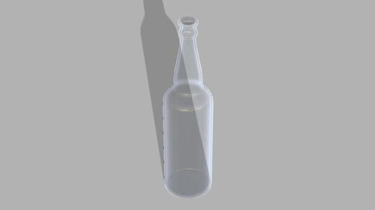 Glass Soda Bottle