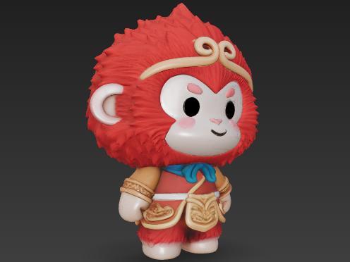 Chibi Monkey King Figure