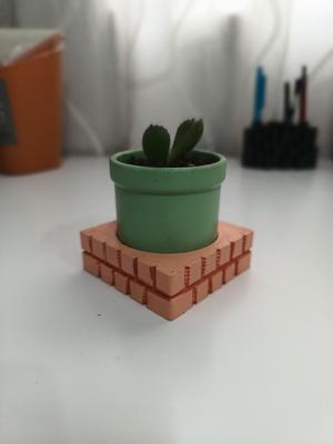 Mario Bros Flowerpot