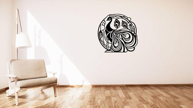 Peacock / Páv wall or table decoration