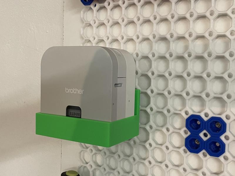 Holder for Brother PTP300BTG1 - P-touch Cube for the Multiboard