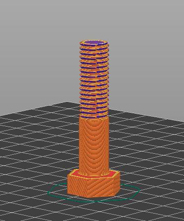 M10x1.5 Sechskant mit Schaft und Regelgewinde DIN EN ISO 4014
