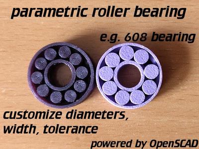 customizable roller bearing