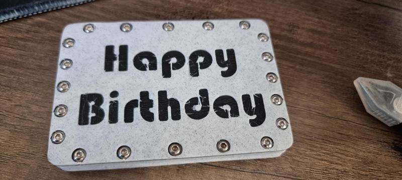 Happy Birthday PRANK (but not really) Gift card Case