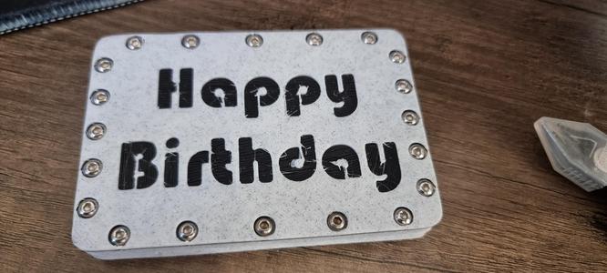 Happy Birthday PRANK (but not really) Gift card Case