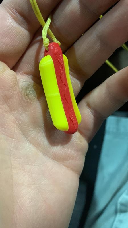 Hotdog neckless/chain