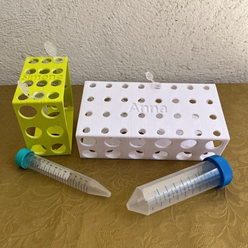 Laboratory Vial Holders rack: a practical solution