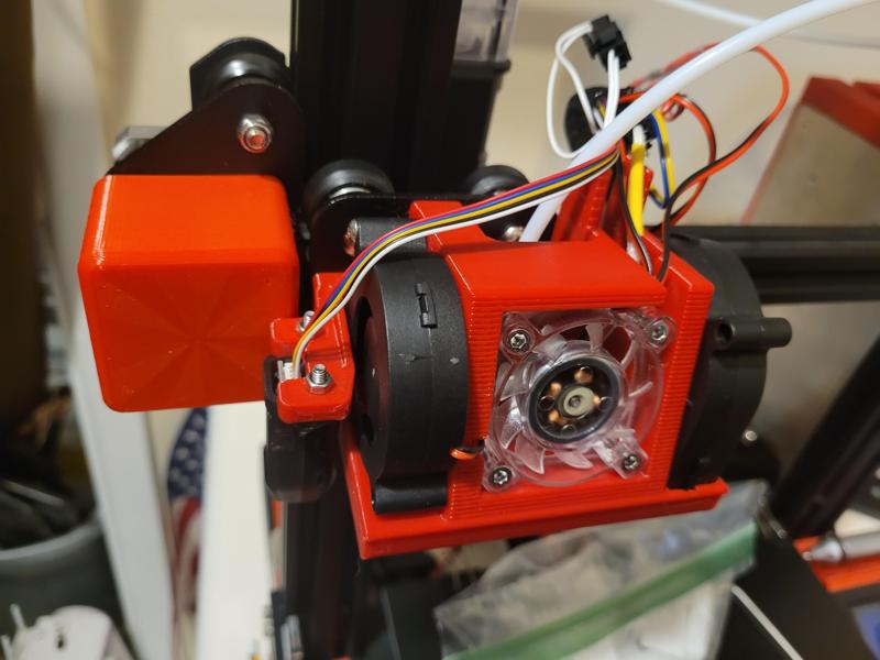 Remix Ender 3 | Dual 5015 Fan Duct with CRtouch mount