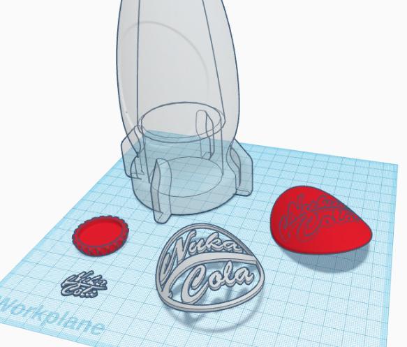 FALLOUT Nuka Cola Bottle (Modular)