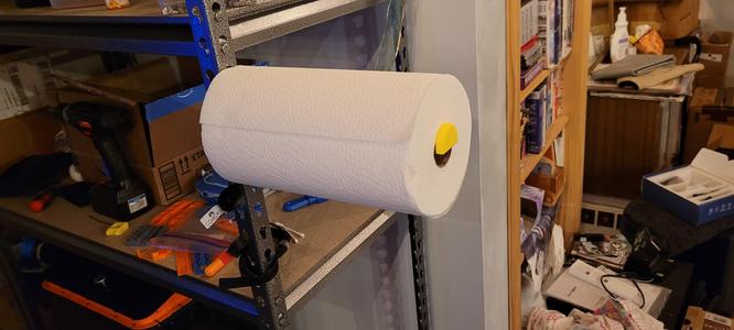 Paper towel holder dovetail