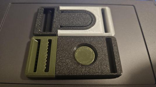 Quick release buckle designed for 3D printing