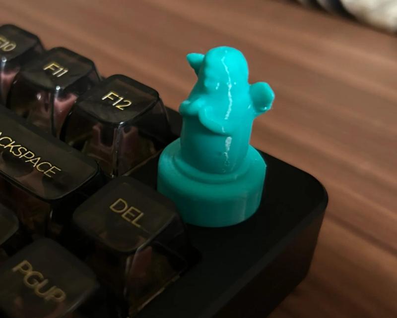 Hylia Goddess Statue Keyboard Knob