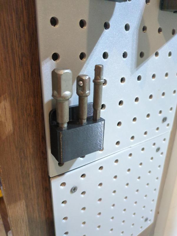 Pegboard Socket Adapter Set