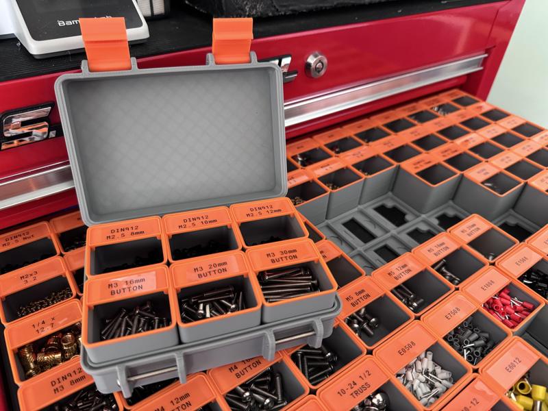 Rugged Box for Gridfinity 5U Bins