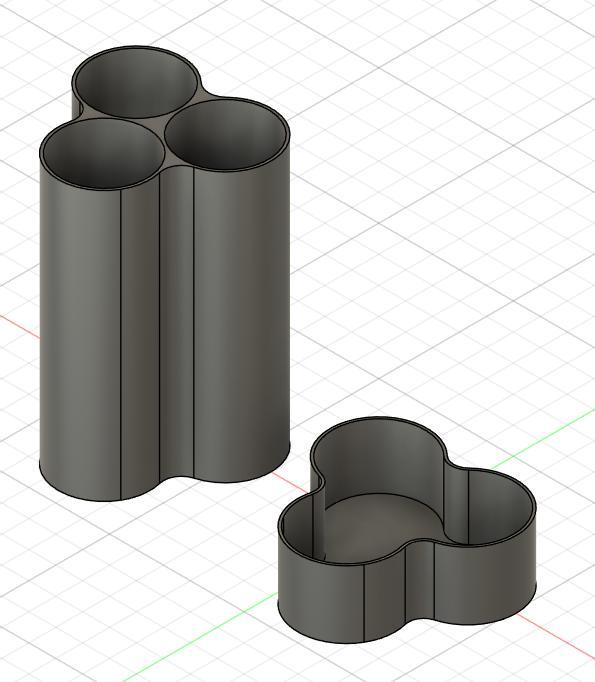 Box for Champagne muselet caps