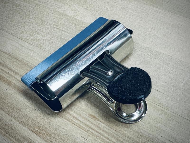 Binder Clip Grip Pad