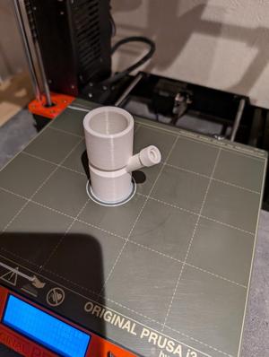 Poolschlauch-Verbinder (38mm) mit Temperatursensoraufnahme