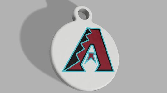 MLB - Arizona Diamondbacks Keyring