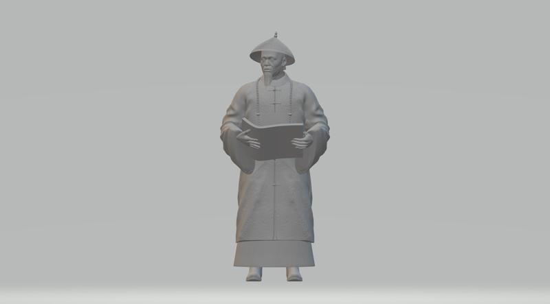 Chinese Official 3D Model 3D print model