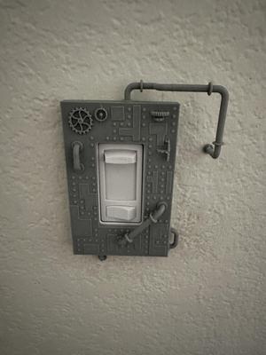 Steampunk Light Switch Cover