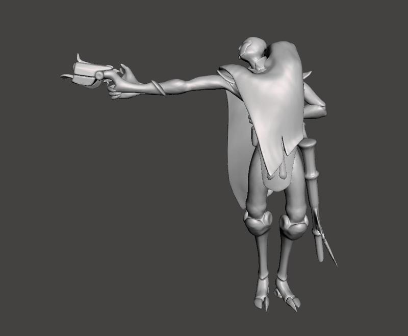 Jhin 3D Model