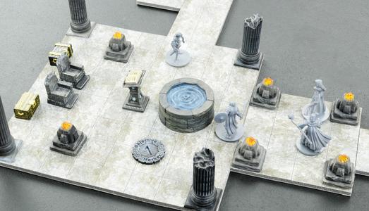 Dungeon Path Terrain Tiles: Connect Clips