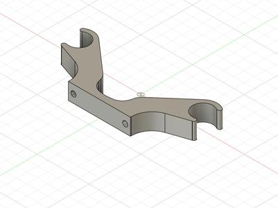 TAROT-style clamp with 25mm M2 holes