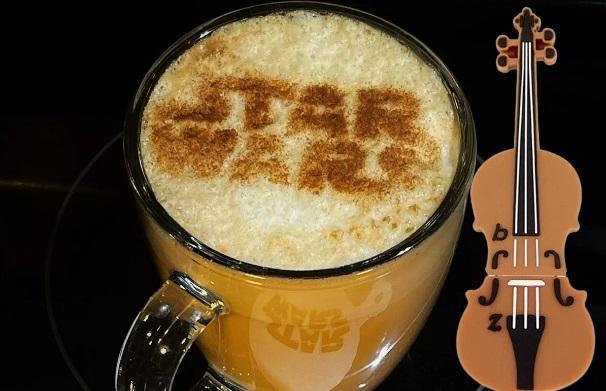 STAR WARS - coffee stencil