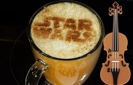 STAR WARS - coffee stencil