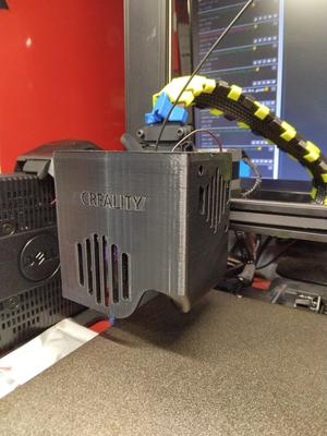 Creality Ender 3 V3 SE Extruder Cover_40mm Fan