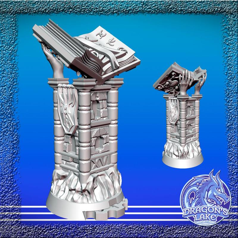 Divination counter for wargames