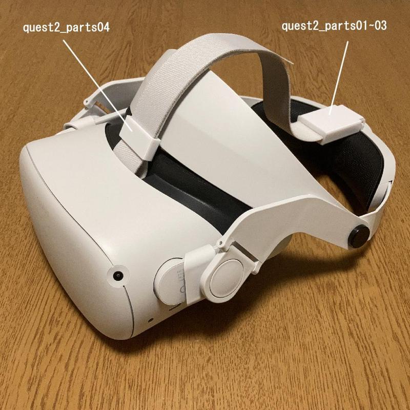 Oculus Quest2 Head band Adaptor for Halo strap