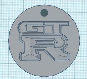 GTR keychain