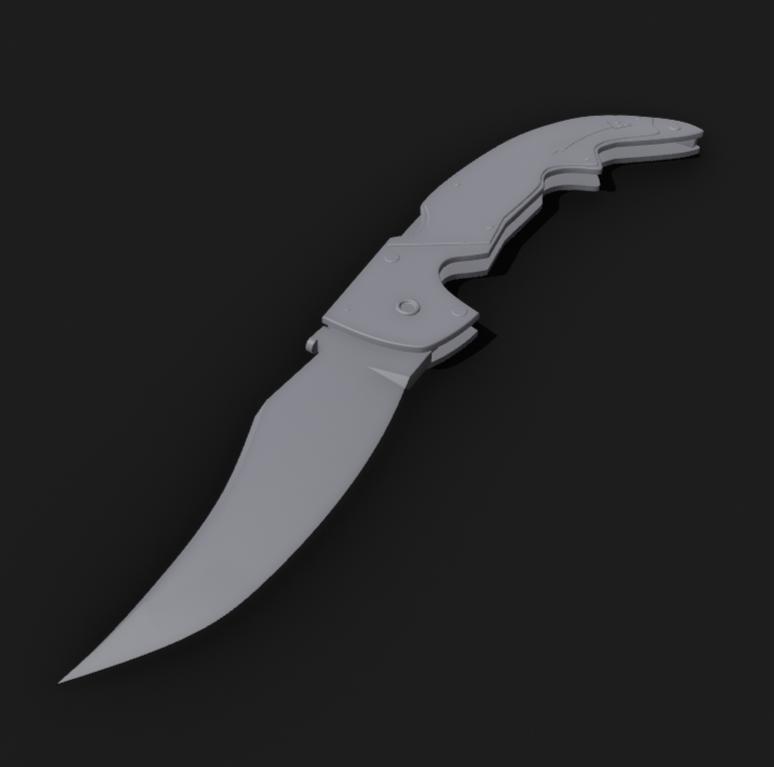 Falchion Knife (PropKnife) 1/1 Size