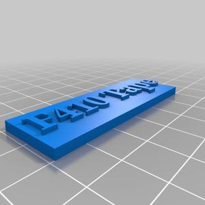 Fusion3 F410 Tape Jig
