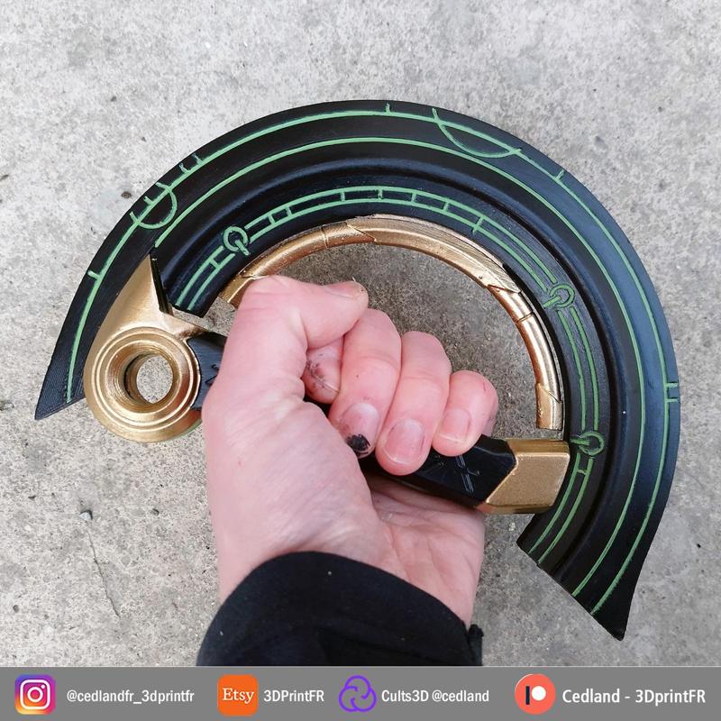 Valuable 1:1 FanArt replica of the ORIGIN KNIFE