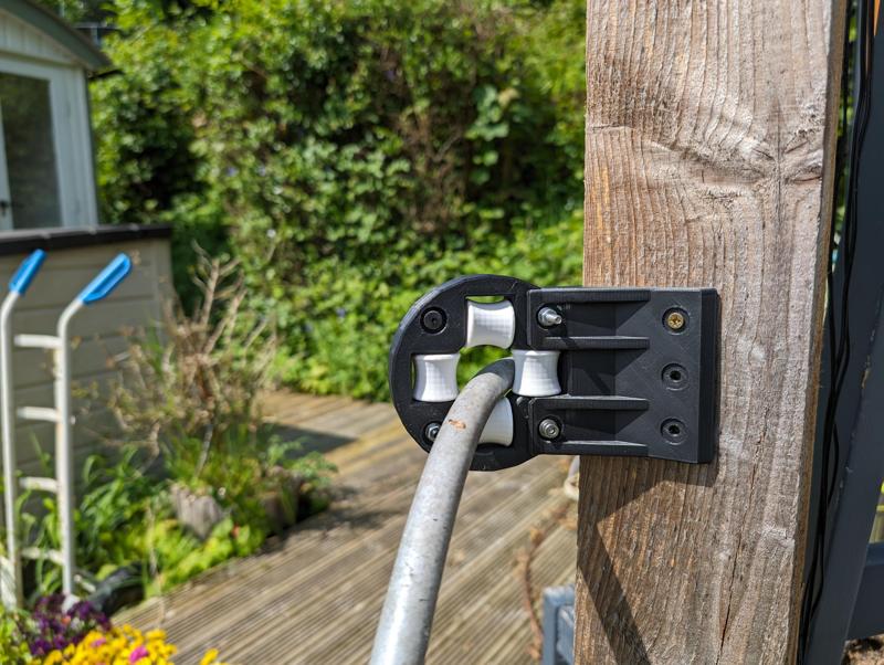 Garden Hose Corner Guide