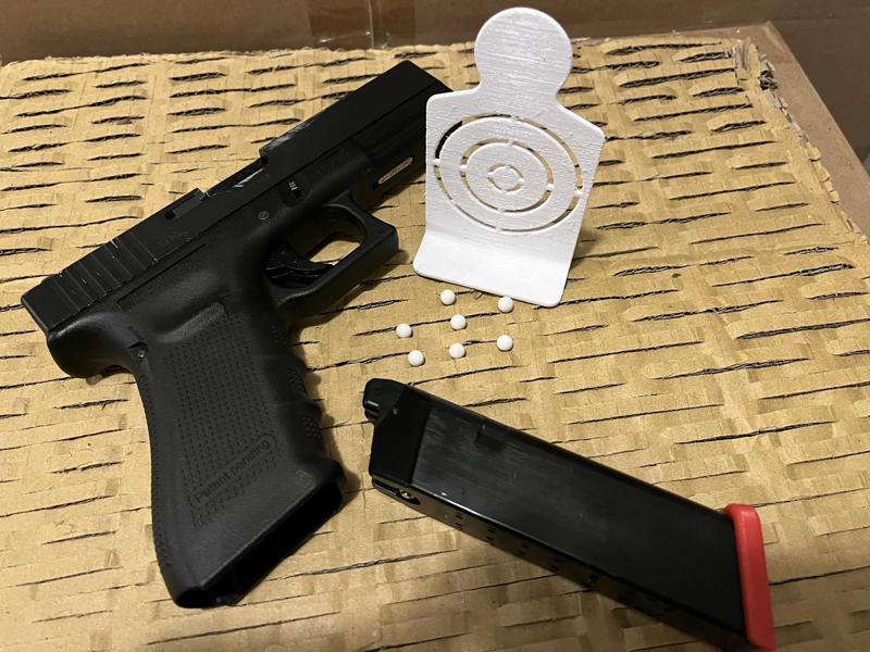 Terč  na airsoft, nebo pro vzduchovku