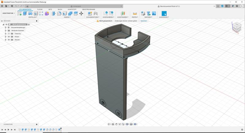19 zoll rack steckdosenhalter