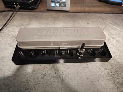 Mastercraft Impact Screwdriver Gridfinity Holder