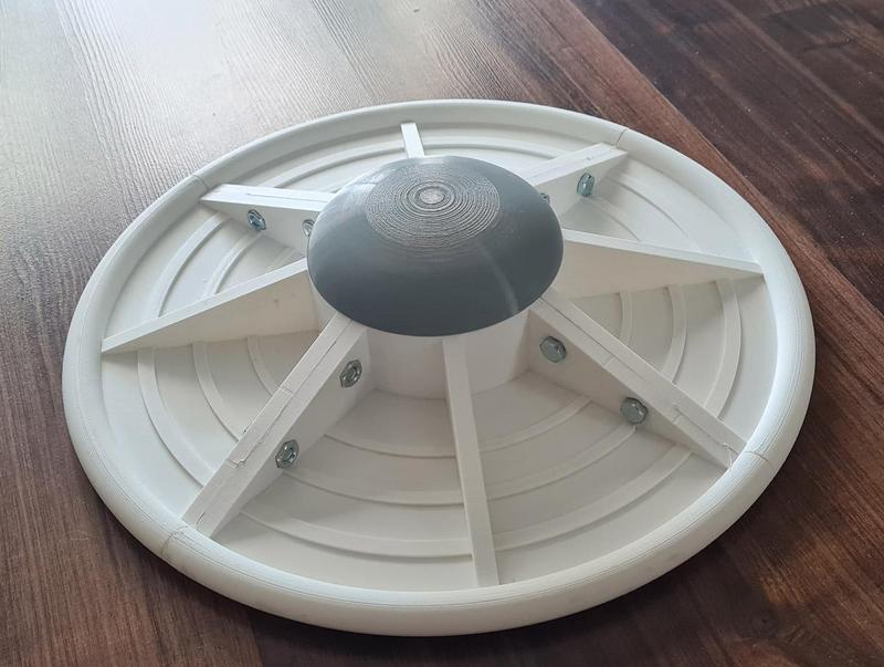 Fully printable balance board.