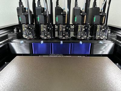 XL Debris Bucket - Low Profile for Ultimate Nozzle Wiper for Prusa XL Extended Length