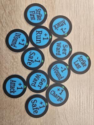 Tabletop Token set 40mm chips