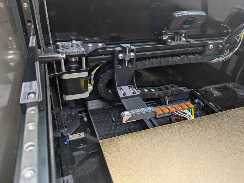 Gantry Mounted Nozzle Park/Brush