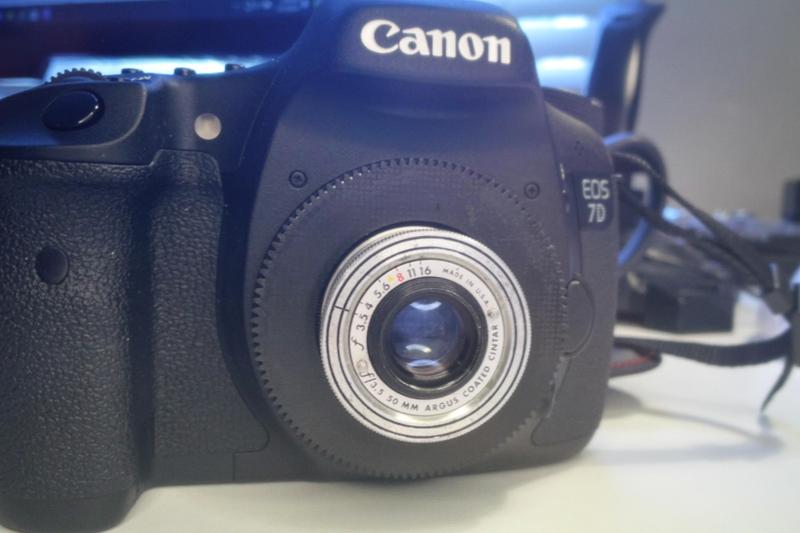 Canon EF to C3 lens adapter