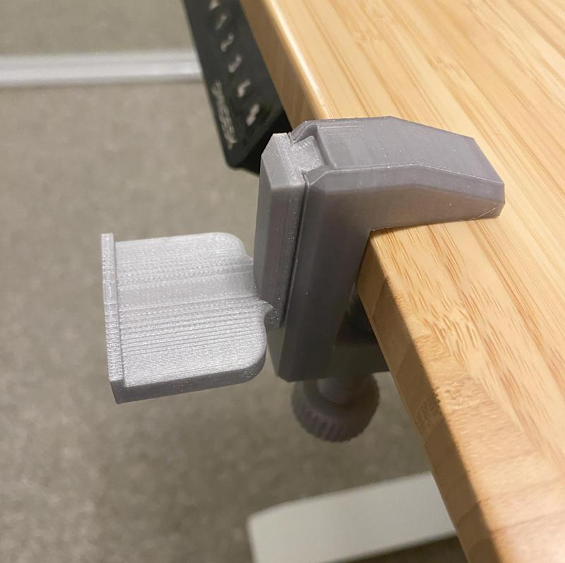 Desk Clamp Headphone Hook