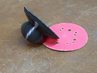 5" Velcro Hand Sander Disc (3 Bolt Hole) (4-hole version in link below)