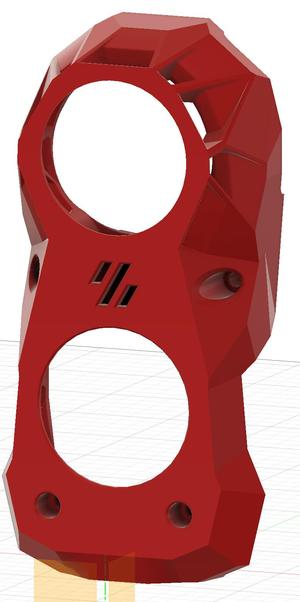 Stealthburner -3do nozzle cam v2, Knomi v2